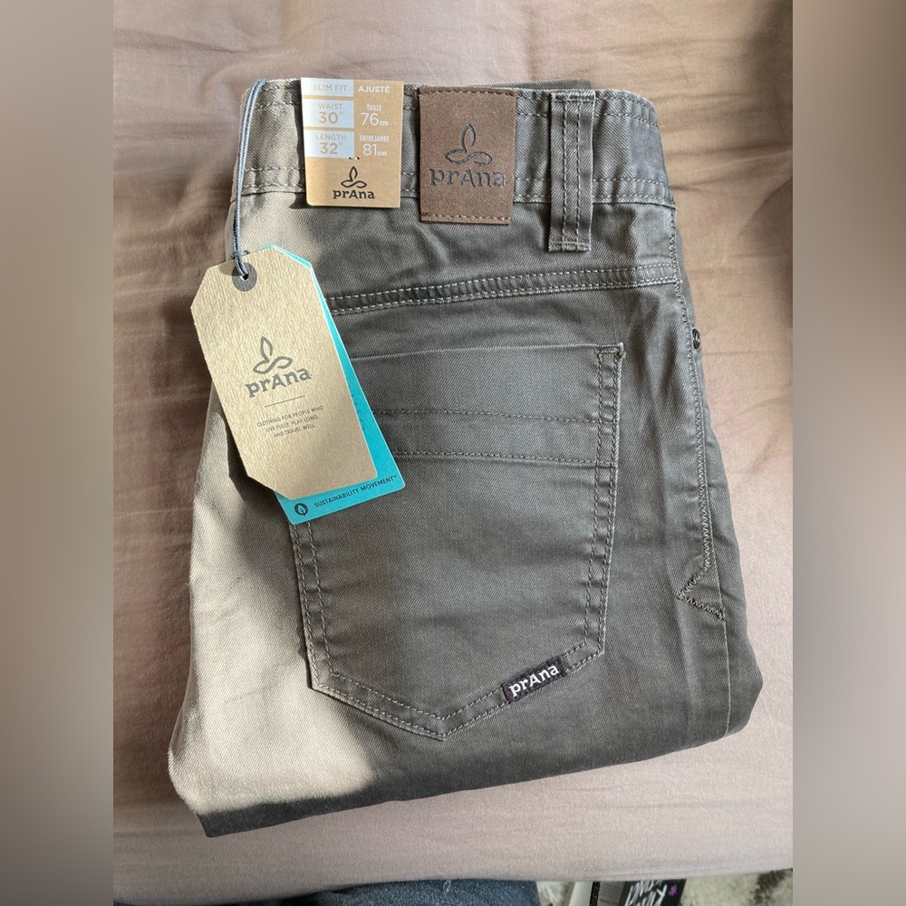 NEW Mens Prana Bridget Jean 32” inseam